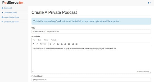 Create Podcast Show Thumbnail
