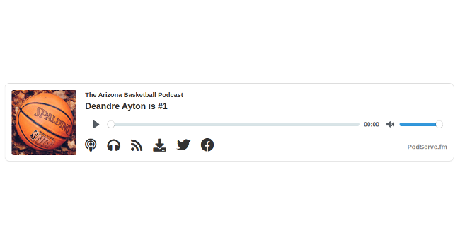 Embeddable Podcast Player